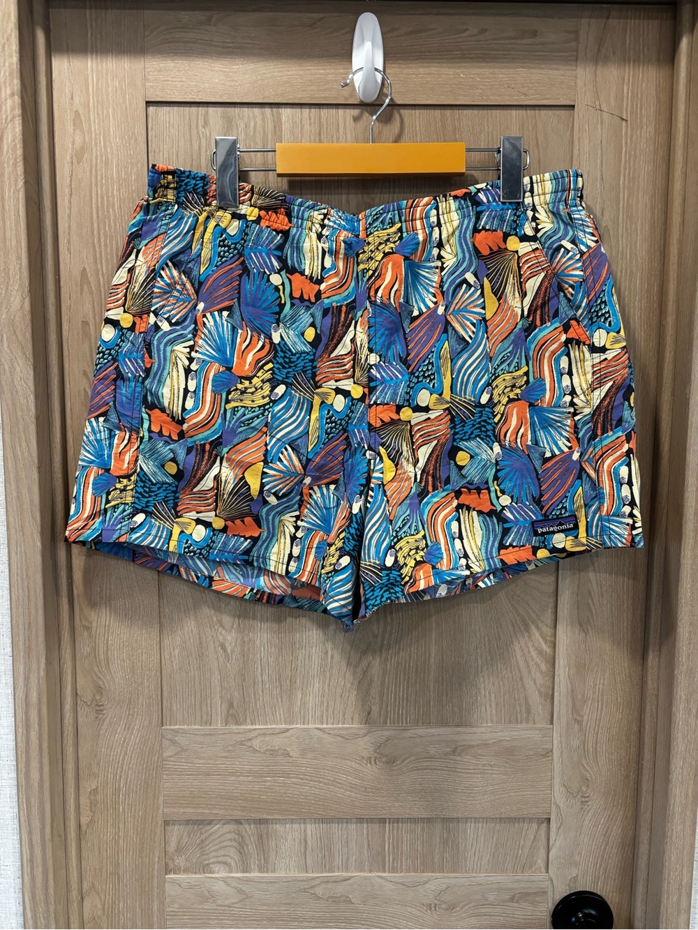 Patagonia Baggies Shorts Womens Size L Gorpcore Outdoors Swim Hiking - Picture 2 of 5